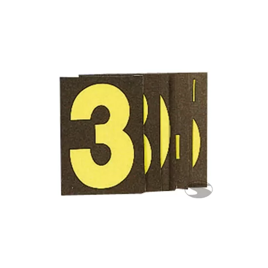 Sparco number and character set