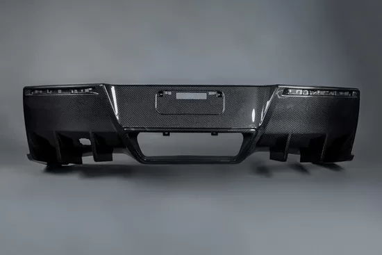 Rear diffuser for the Corvette C7