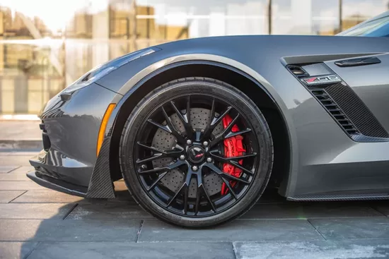 Front fenders arch set Z06 style for the Corvette C7