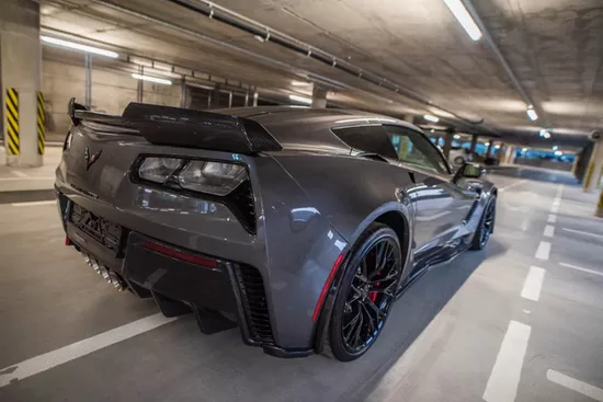 Rear dust covers set for the Corvette C7