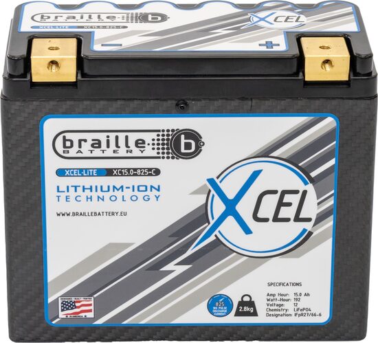 Braille Lithium Battery (Right +)
