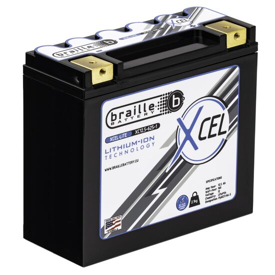 Braille Lithium Battery (Right +)