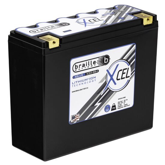 Braille Lithium Battery (Right +)