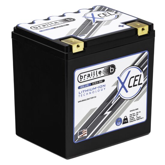 Braille Lithium Battery (Right +)
