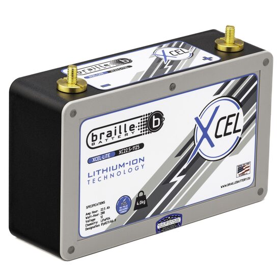 Braille Lithium Battery (Right +)