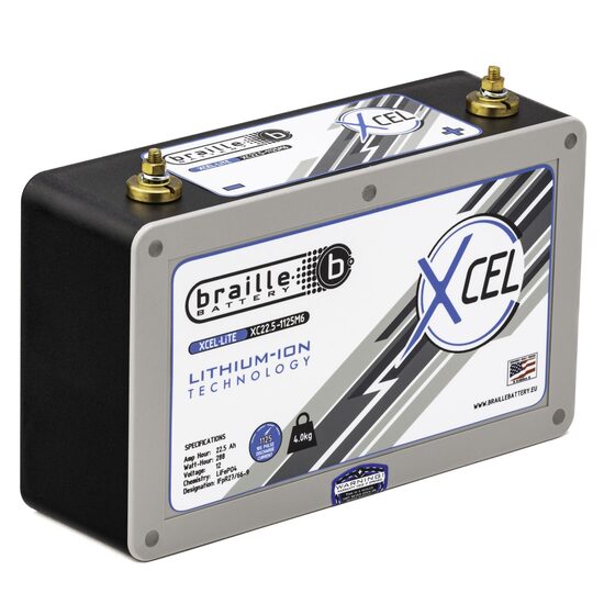 Braille Lithium Battery (Right +)