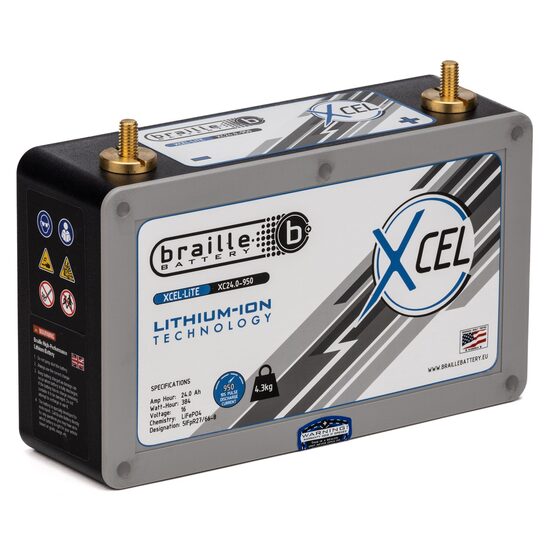 Braille Lithium Battery (Left +)
