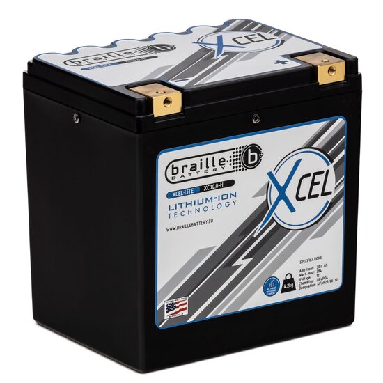 Braille Lithium Battery (Right +)